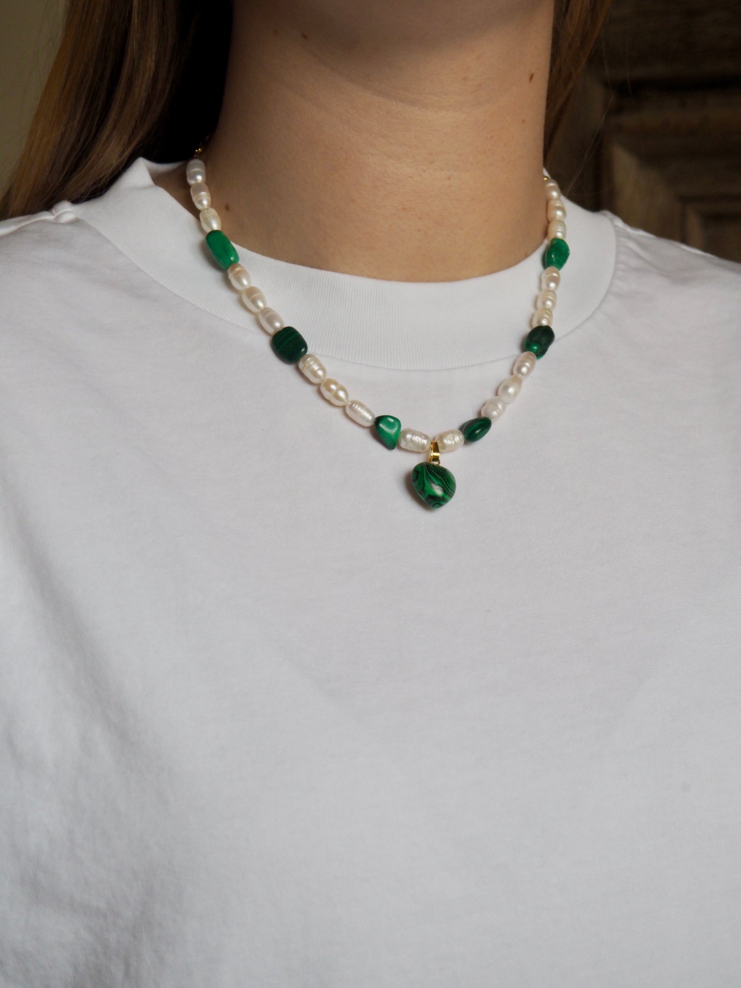Fern Pearl Necklace