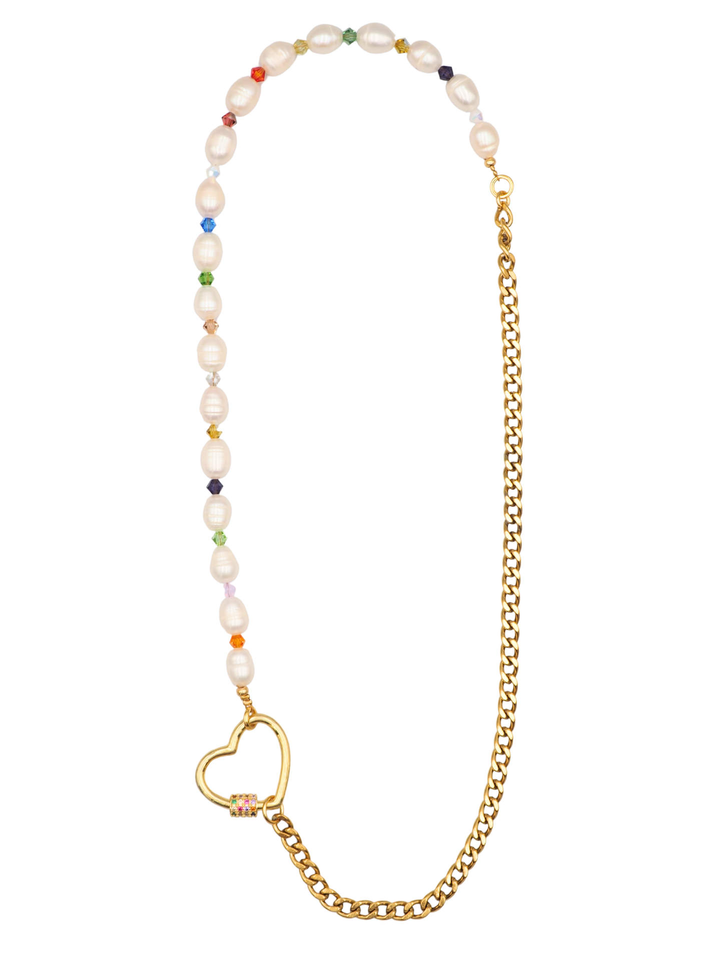 Sally Half Pearl Necklace