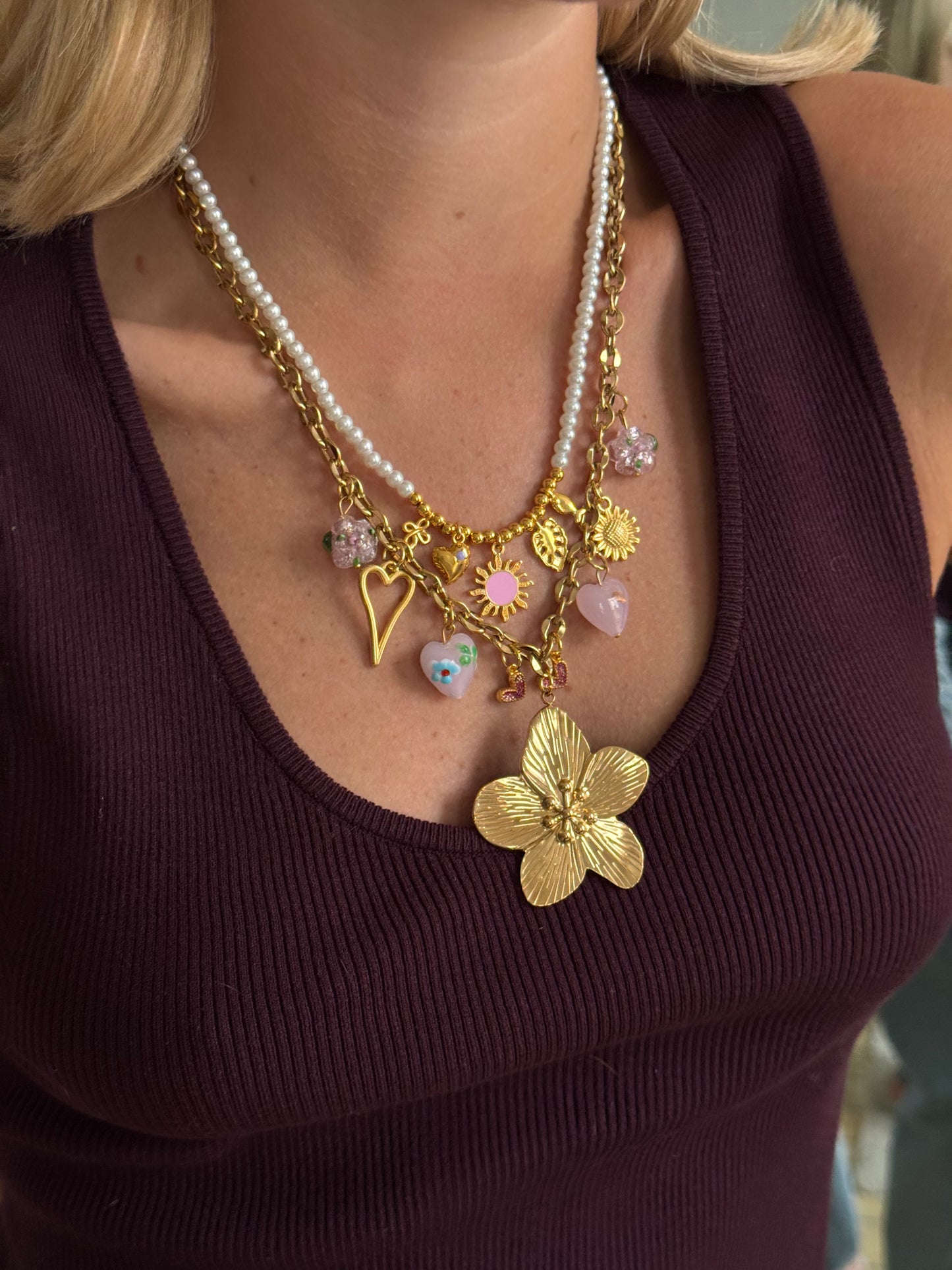 Aria Charm Necklace