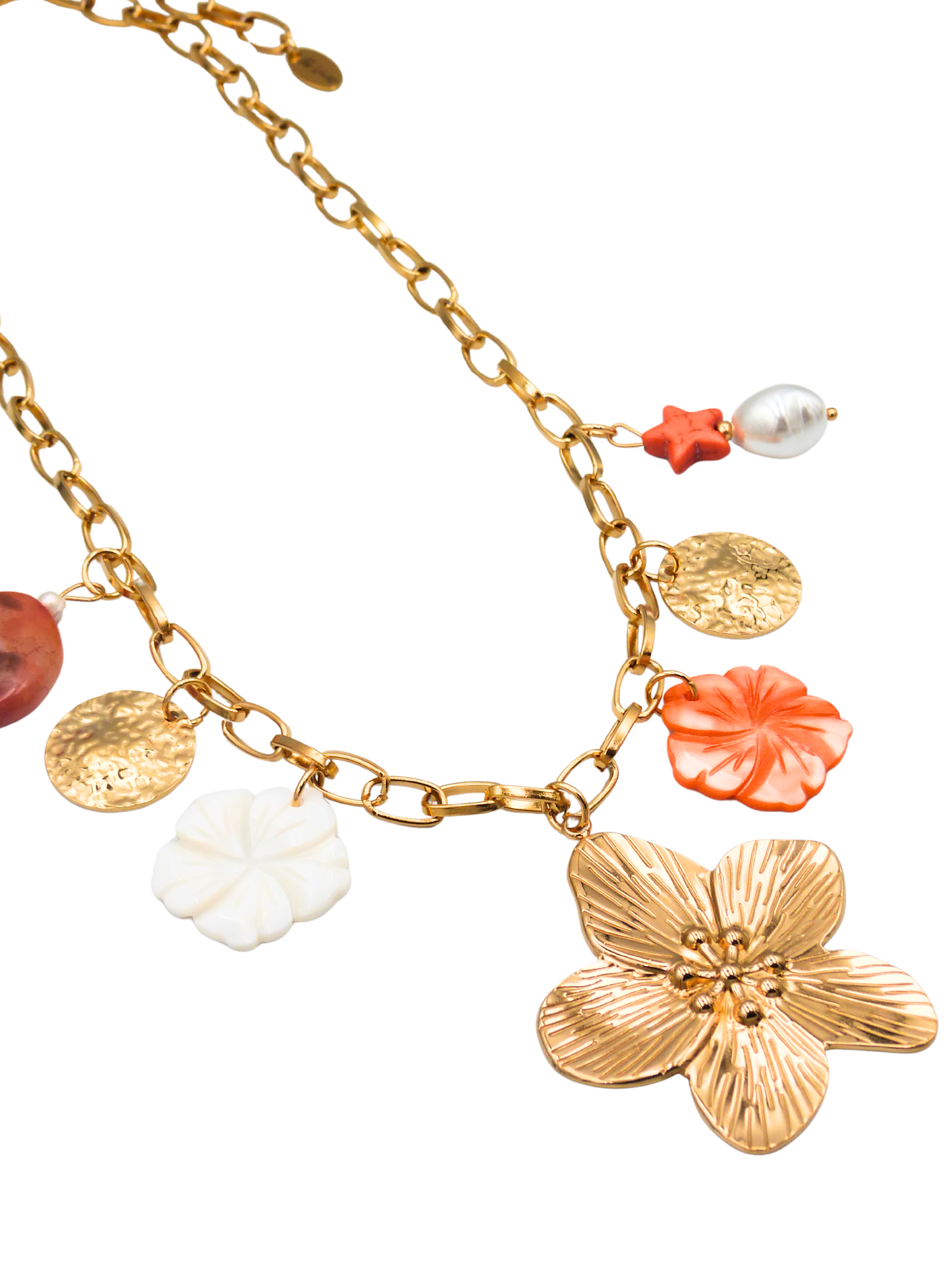 Sunflare Charm Necklace