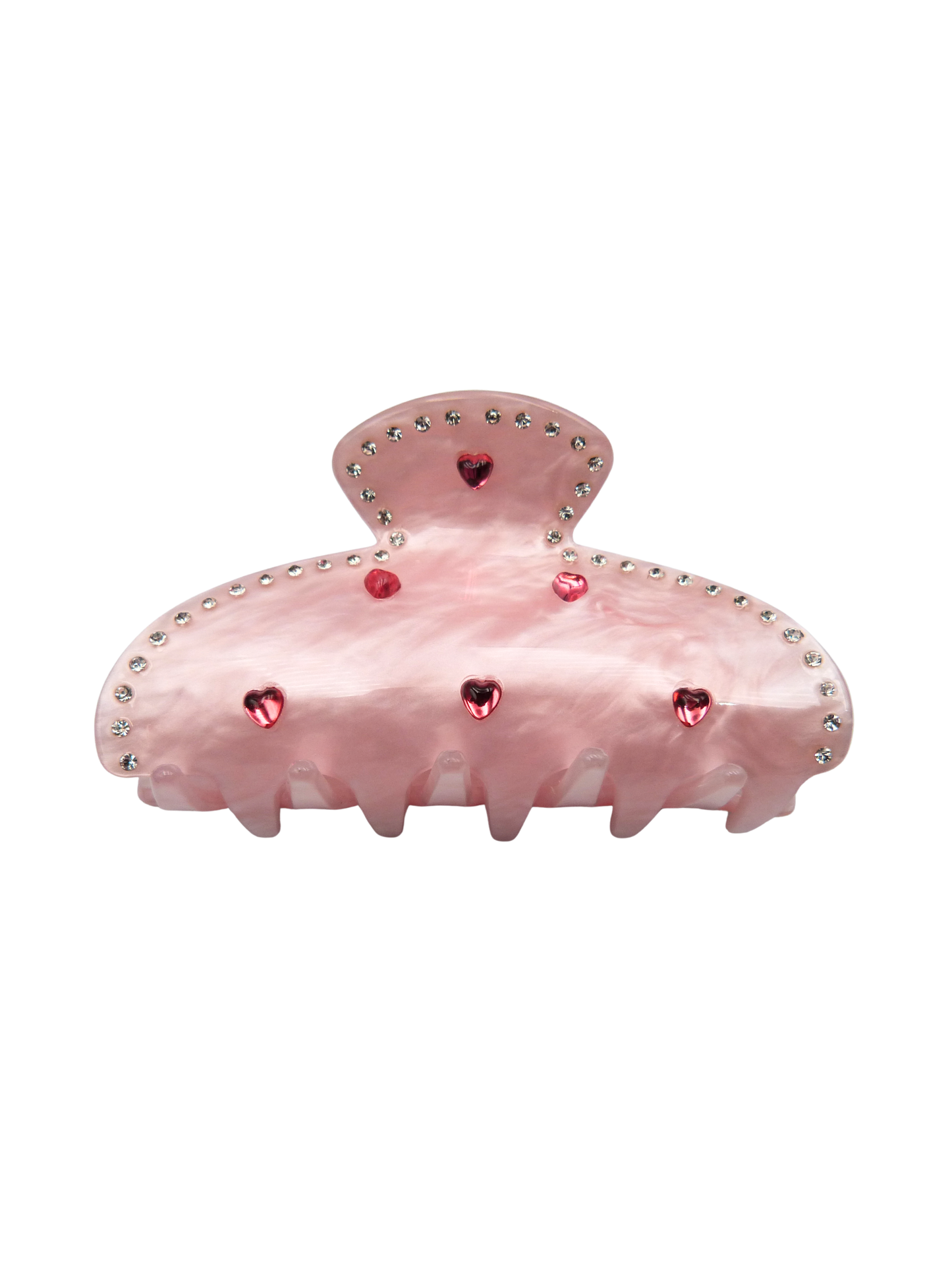 Lovey Claw Clip Pink