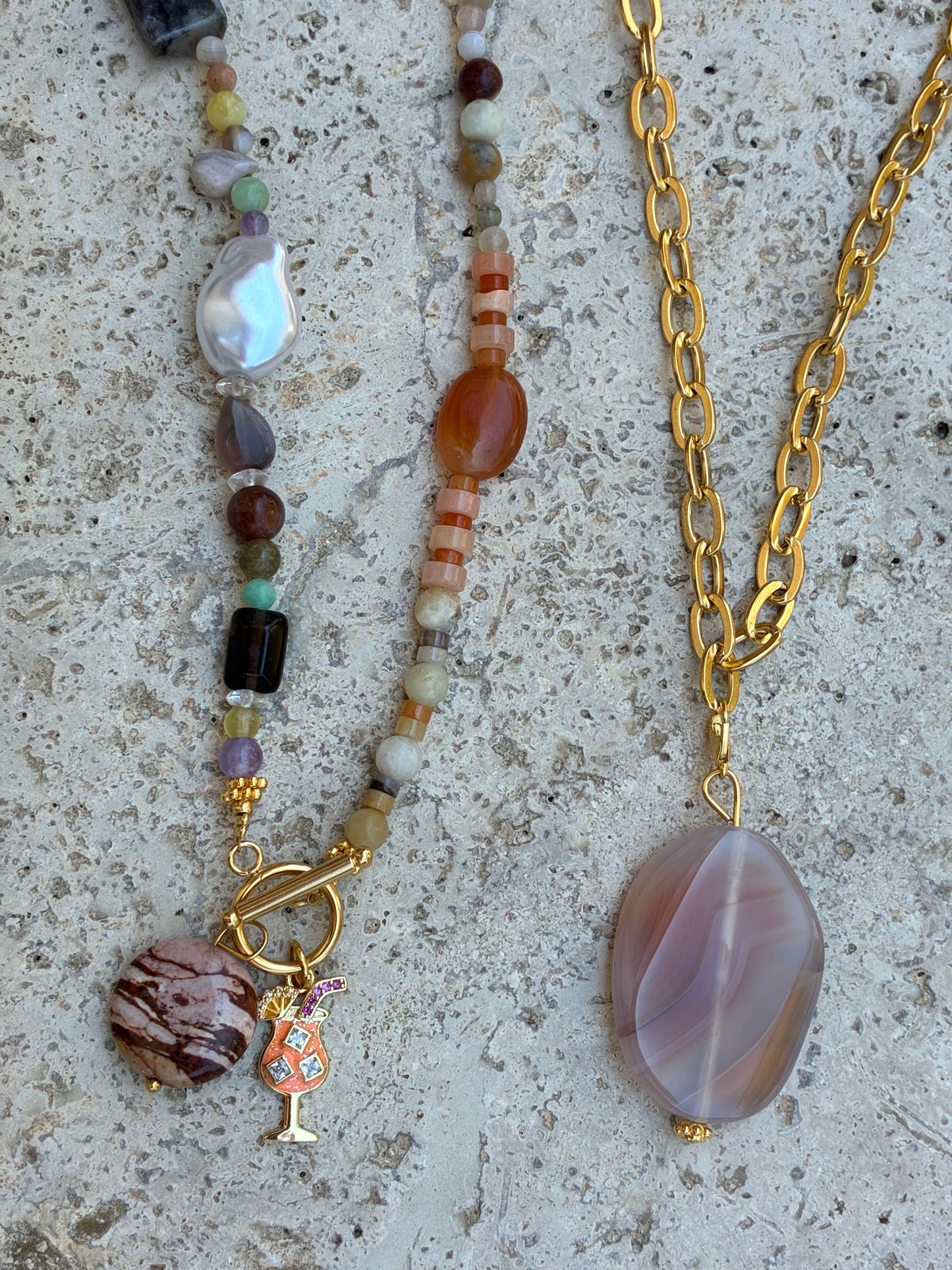 Terra Nature Stone Necklace