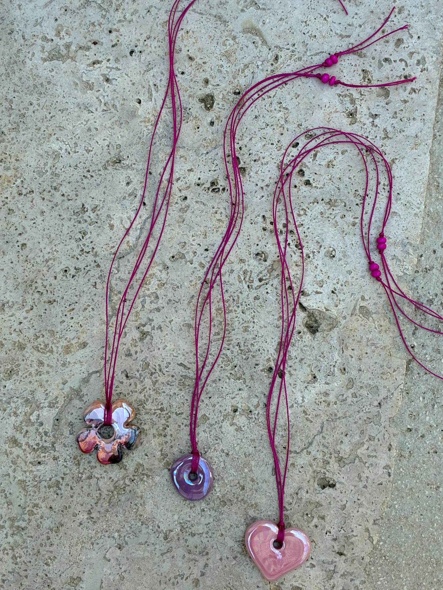 Ceramic Cord Necklace