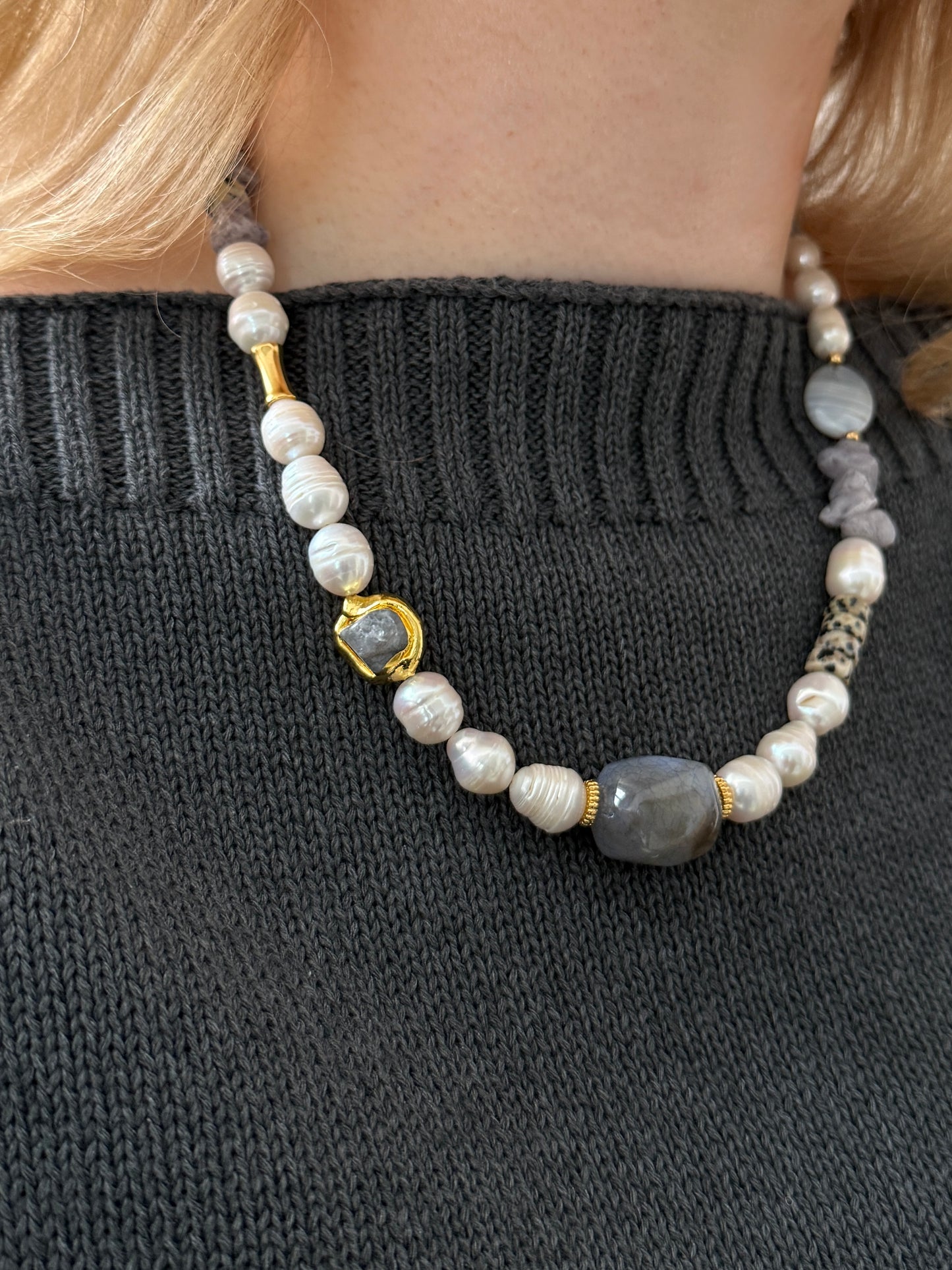 Juniper Pearl Necklace
