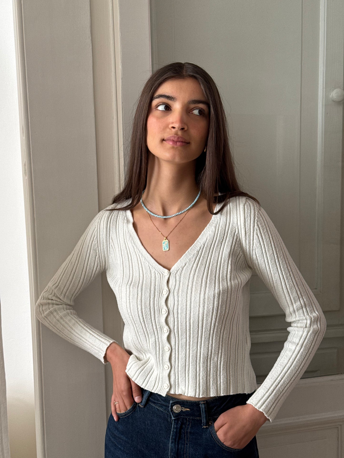 Aquamarine Necklace Set