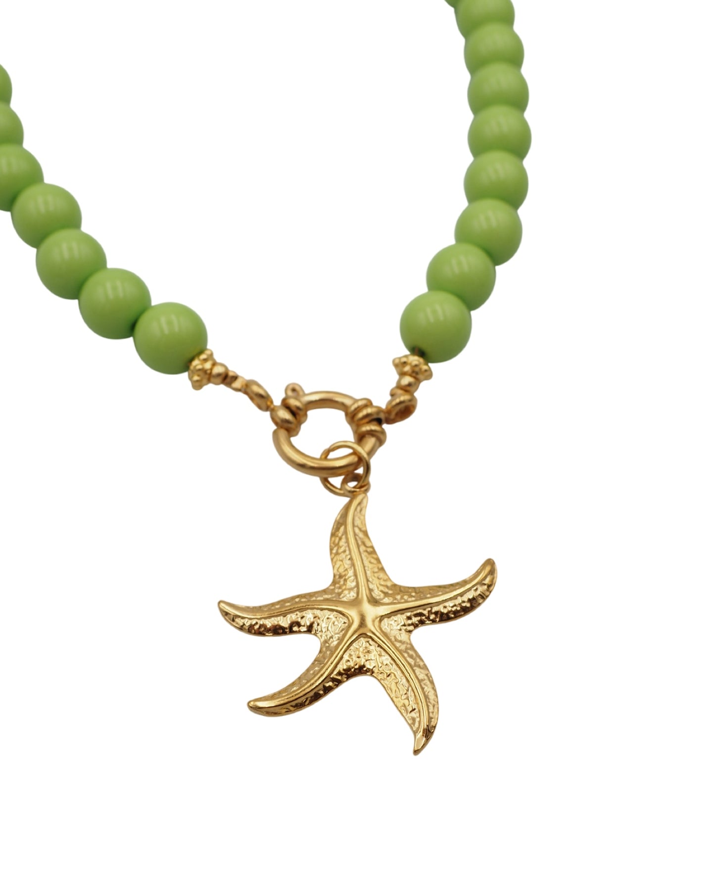Odette Pearl Necklace Green