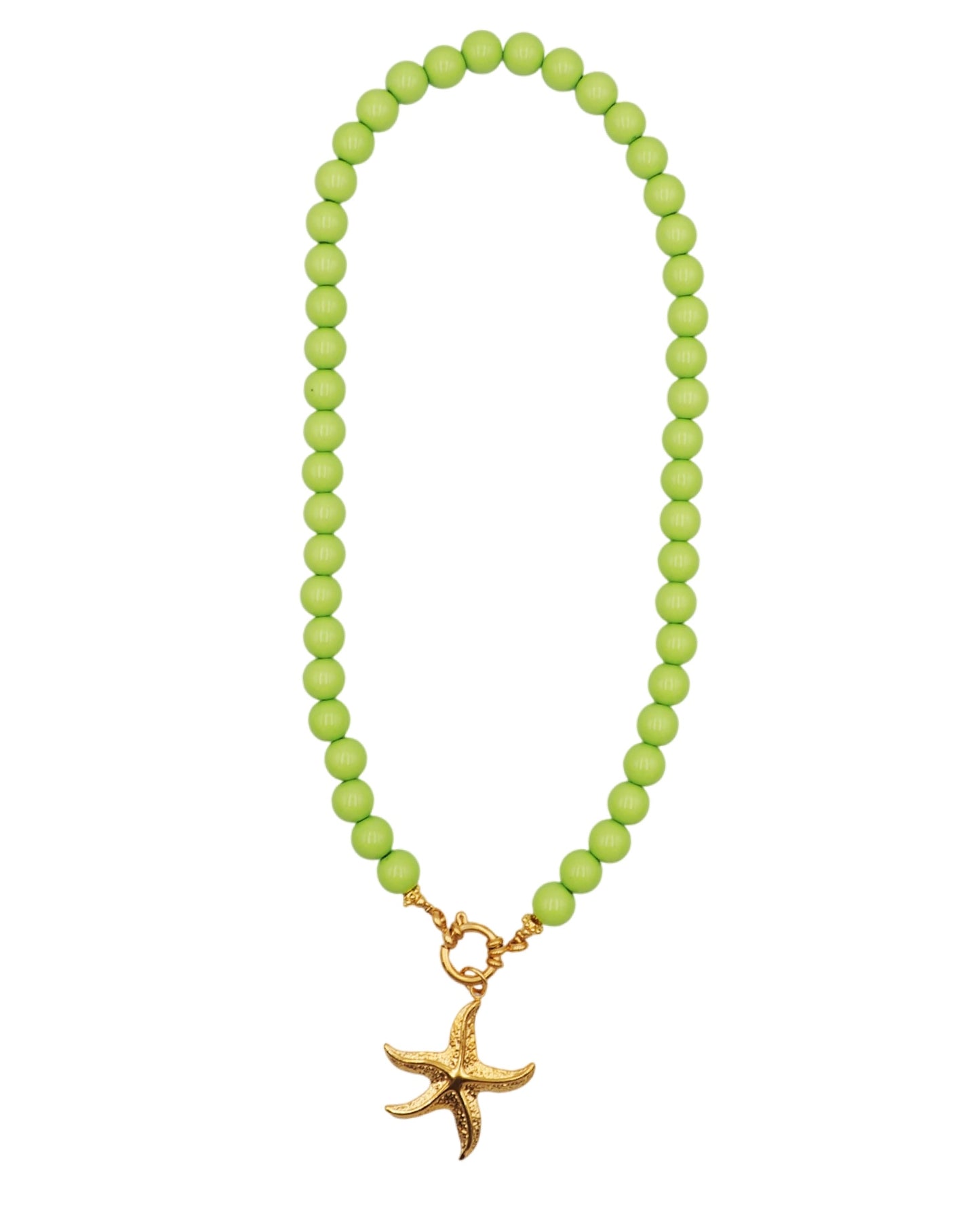 Odette Pearl Necklace Green