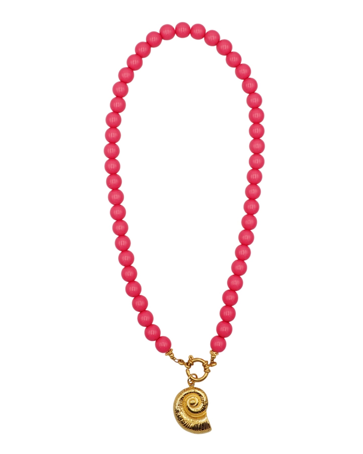Djunie Pearl Necklace Pink