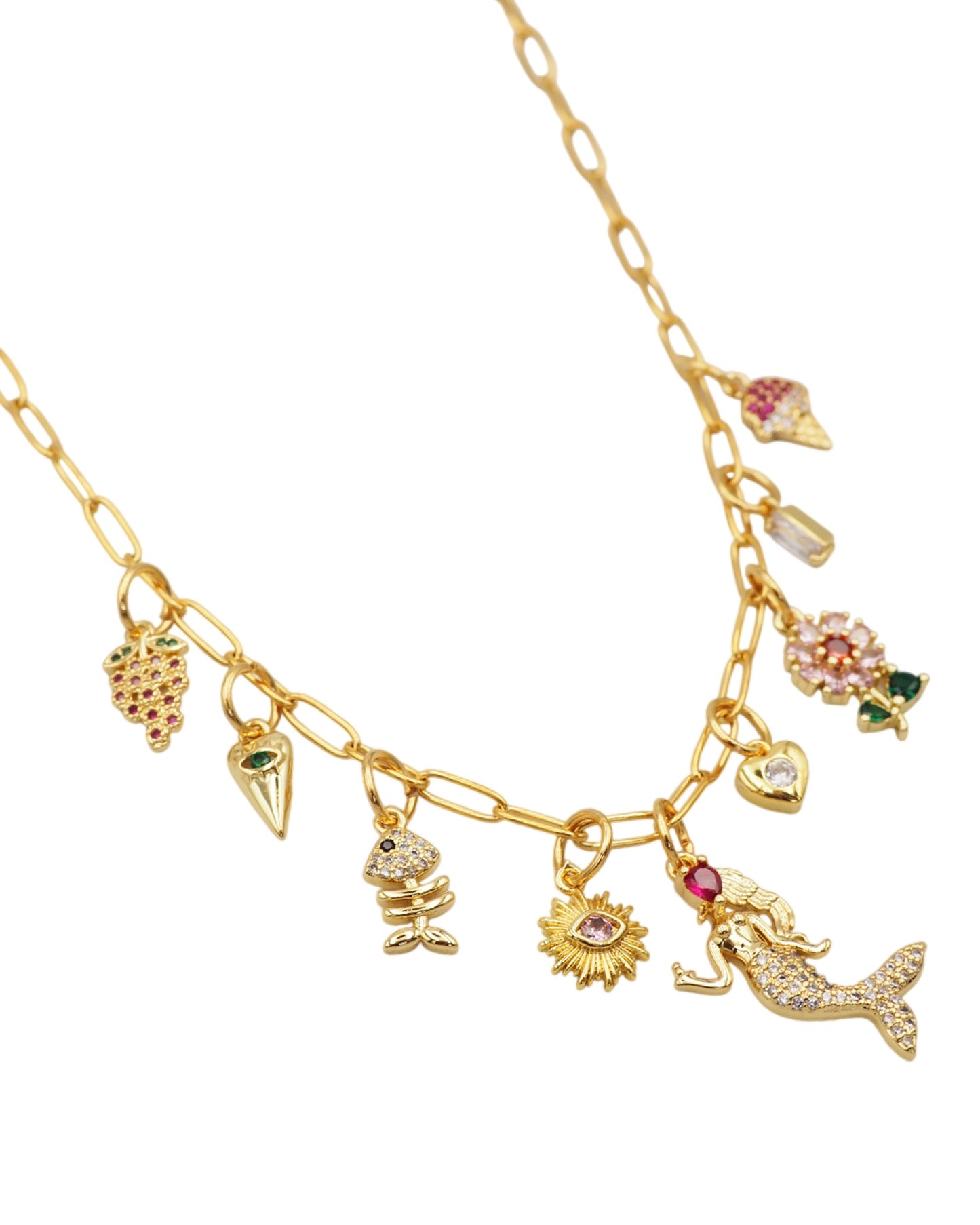 Meara Charm Necklace