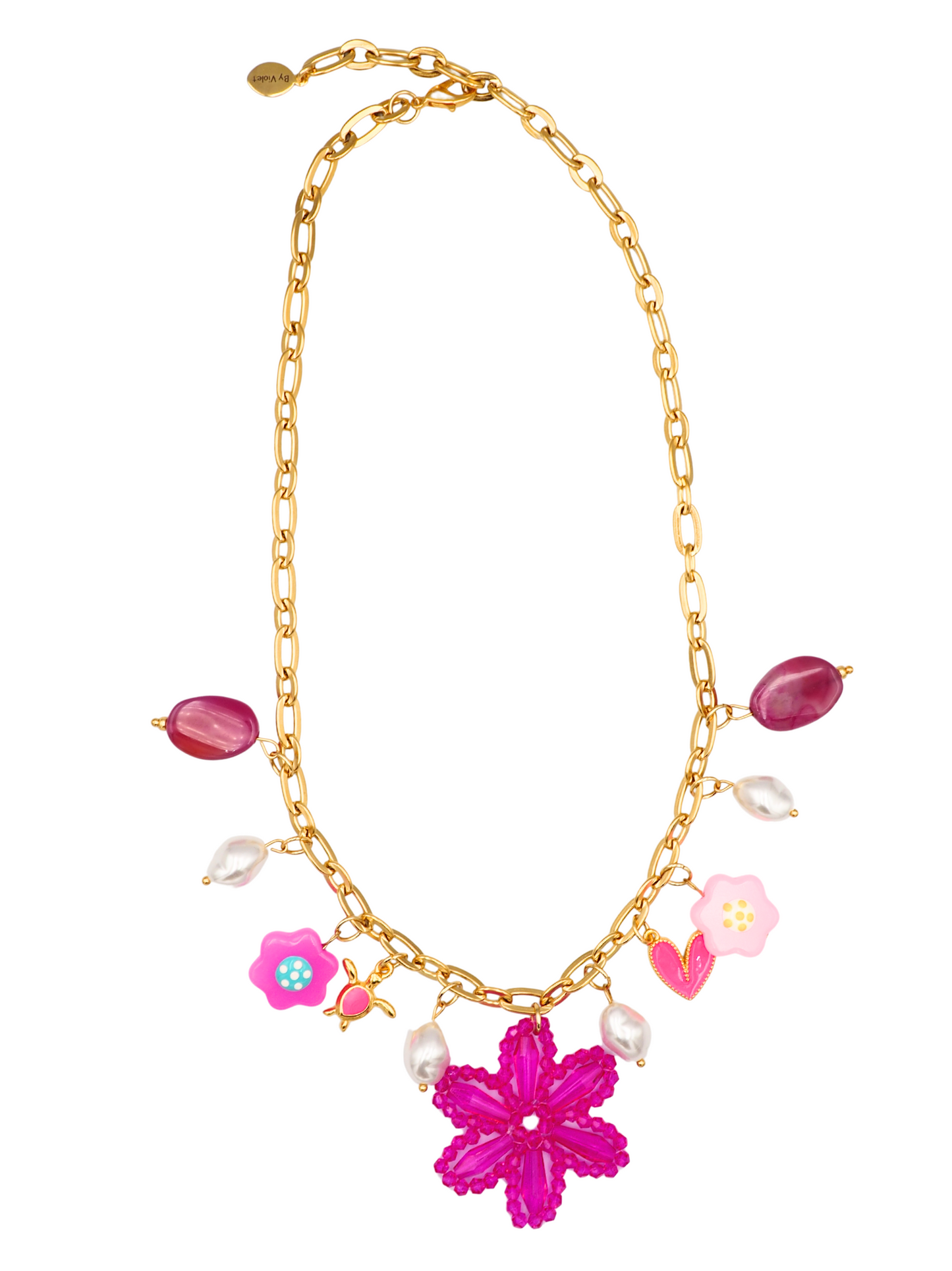 Azalea Charm Necklace
