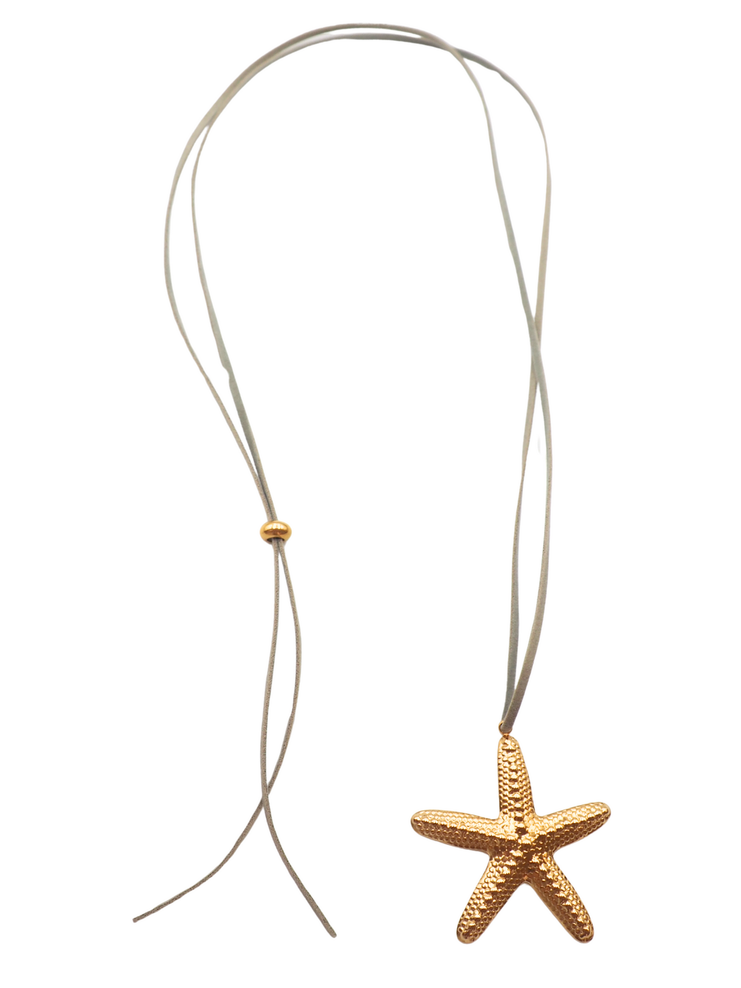 Ember Cord Necklace Light Grey