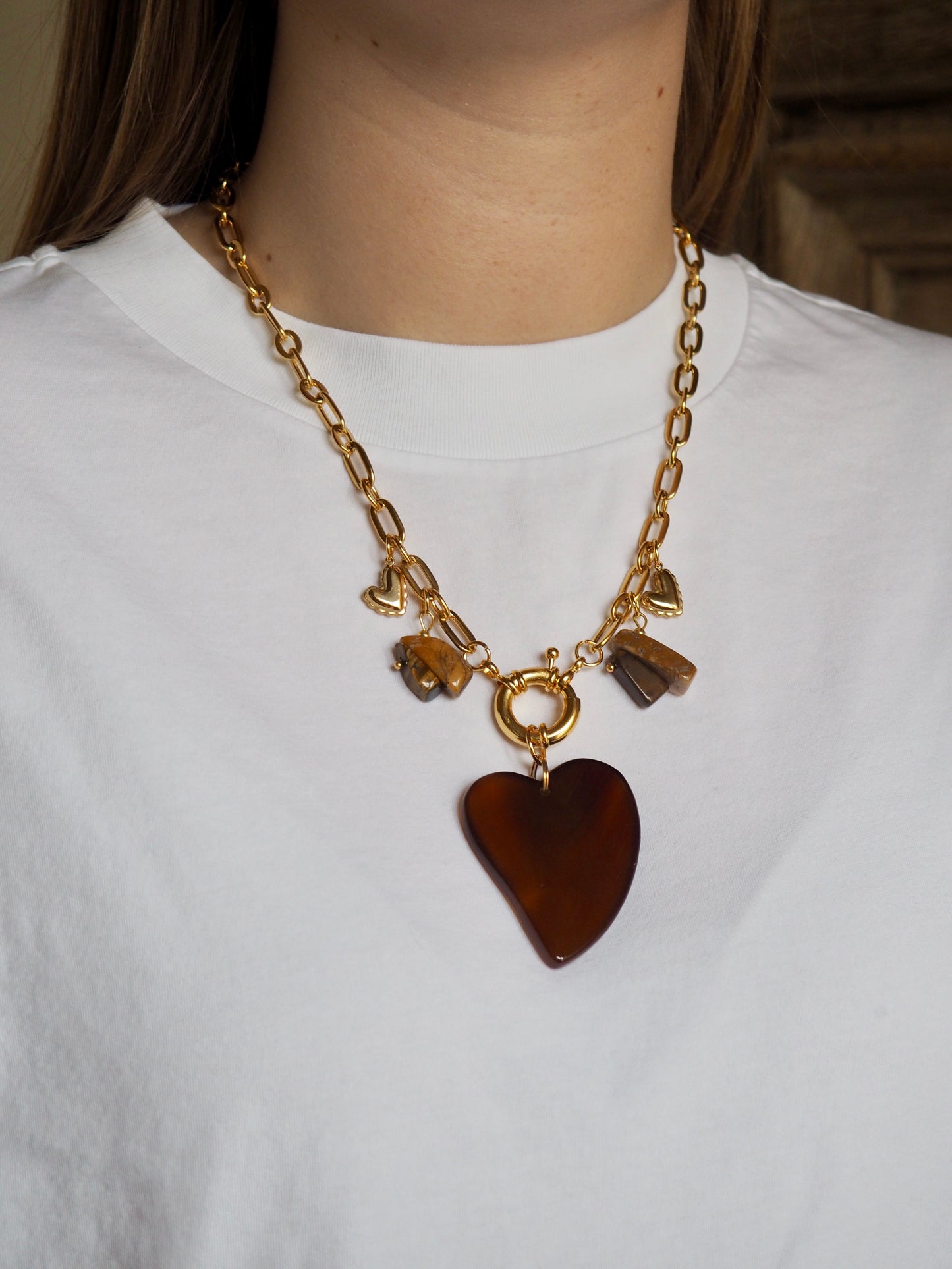 Romilly's Heart Necklace