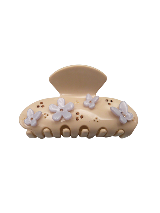 Butterfly Claw Clip Lilac