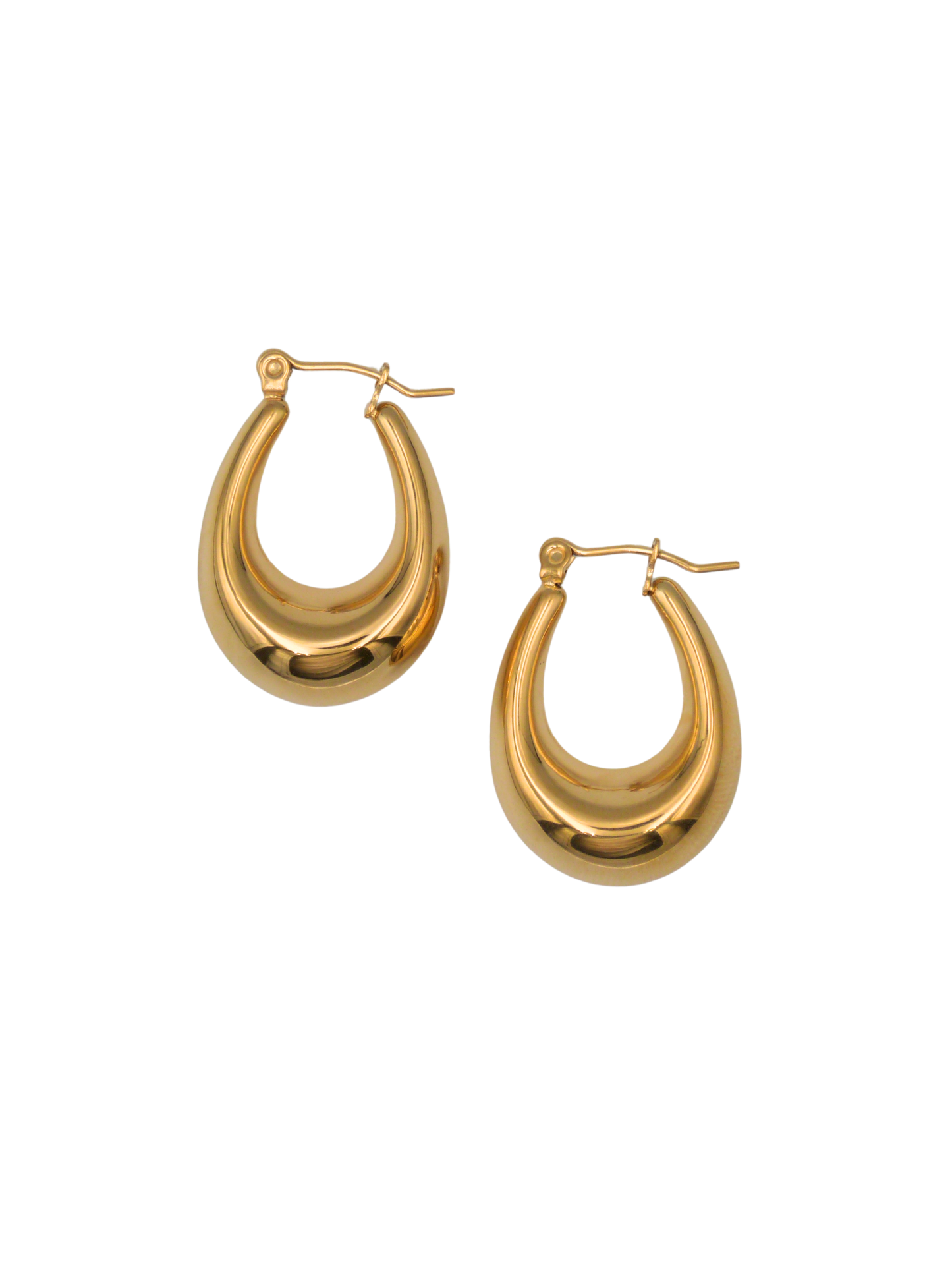 Chunky Hoop Earrings
