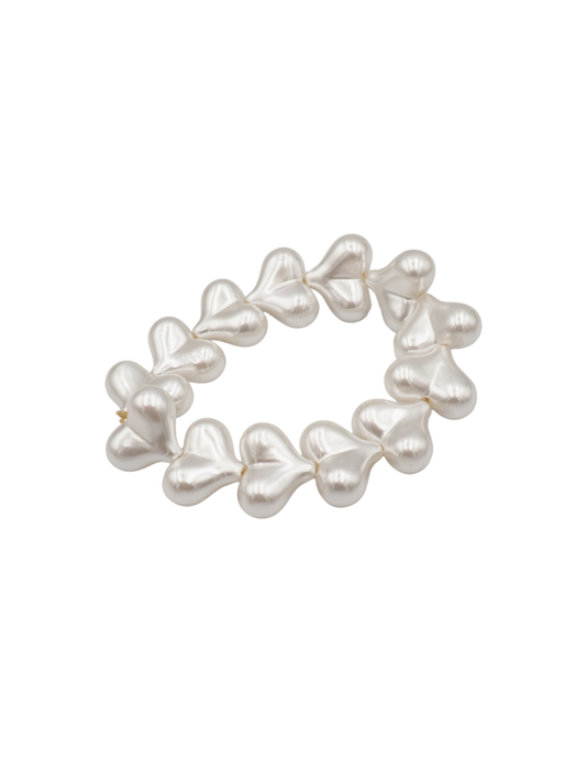 Pearl Hearts Bracelet