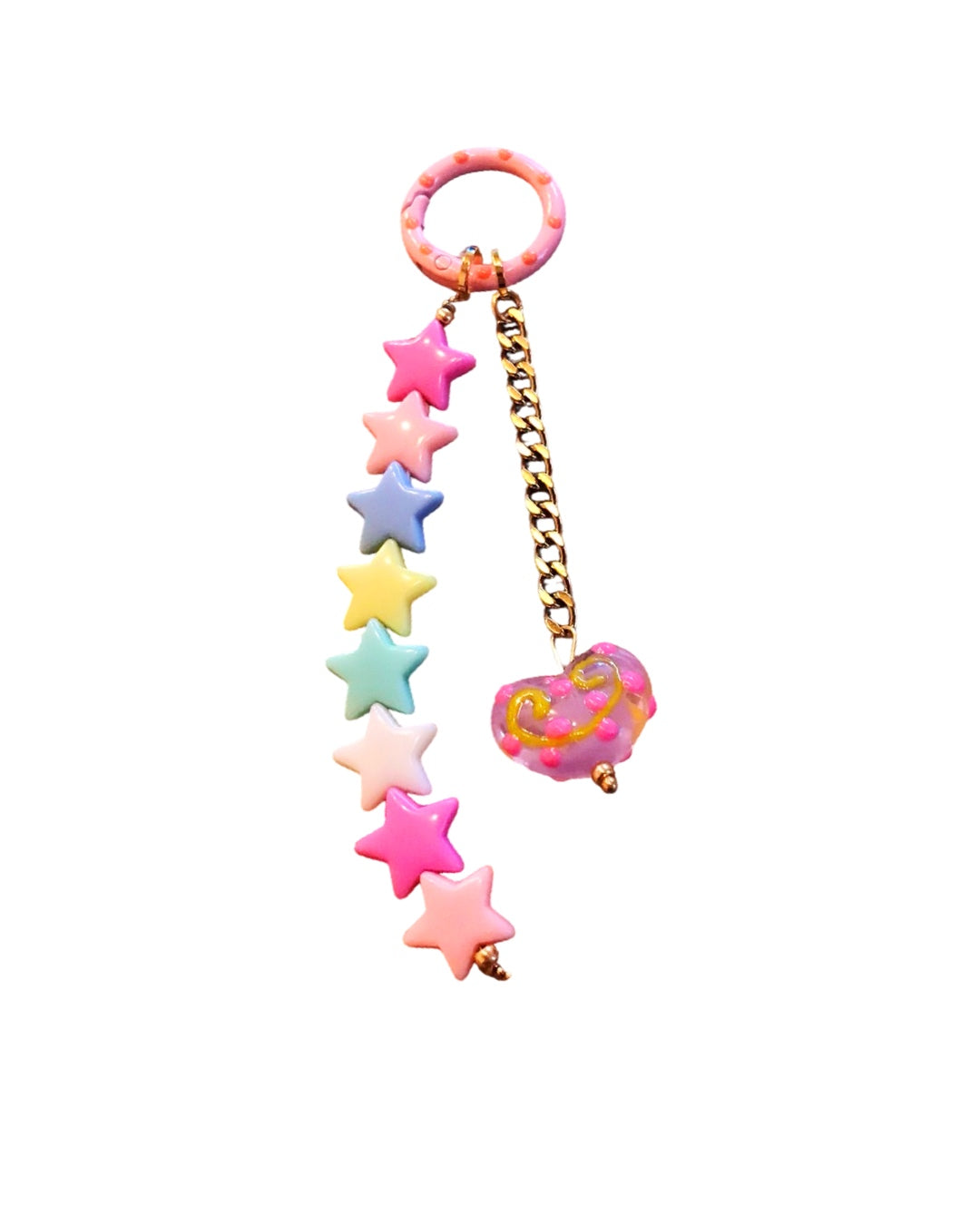 Candy Star Bag Charm