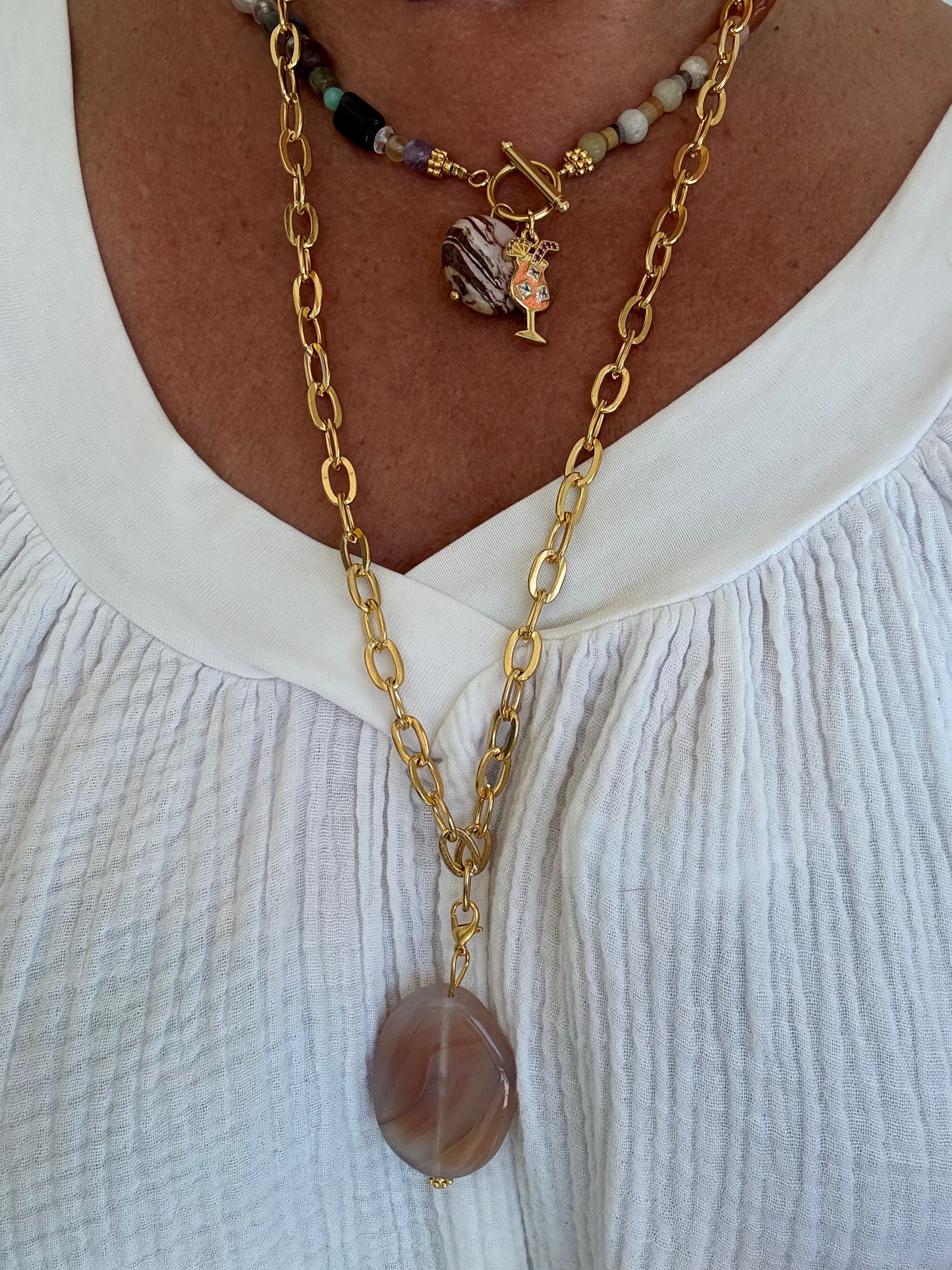 Terra Nature Stone Necklace