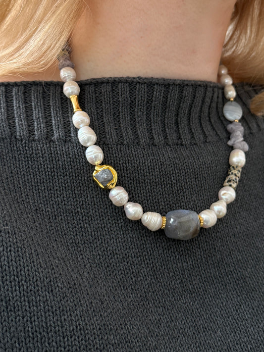 Juniper Pearl Necklace