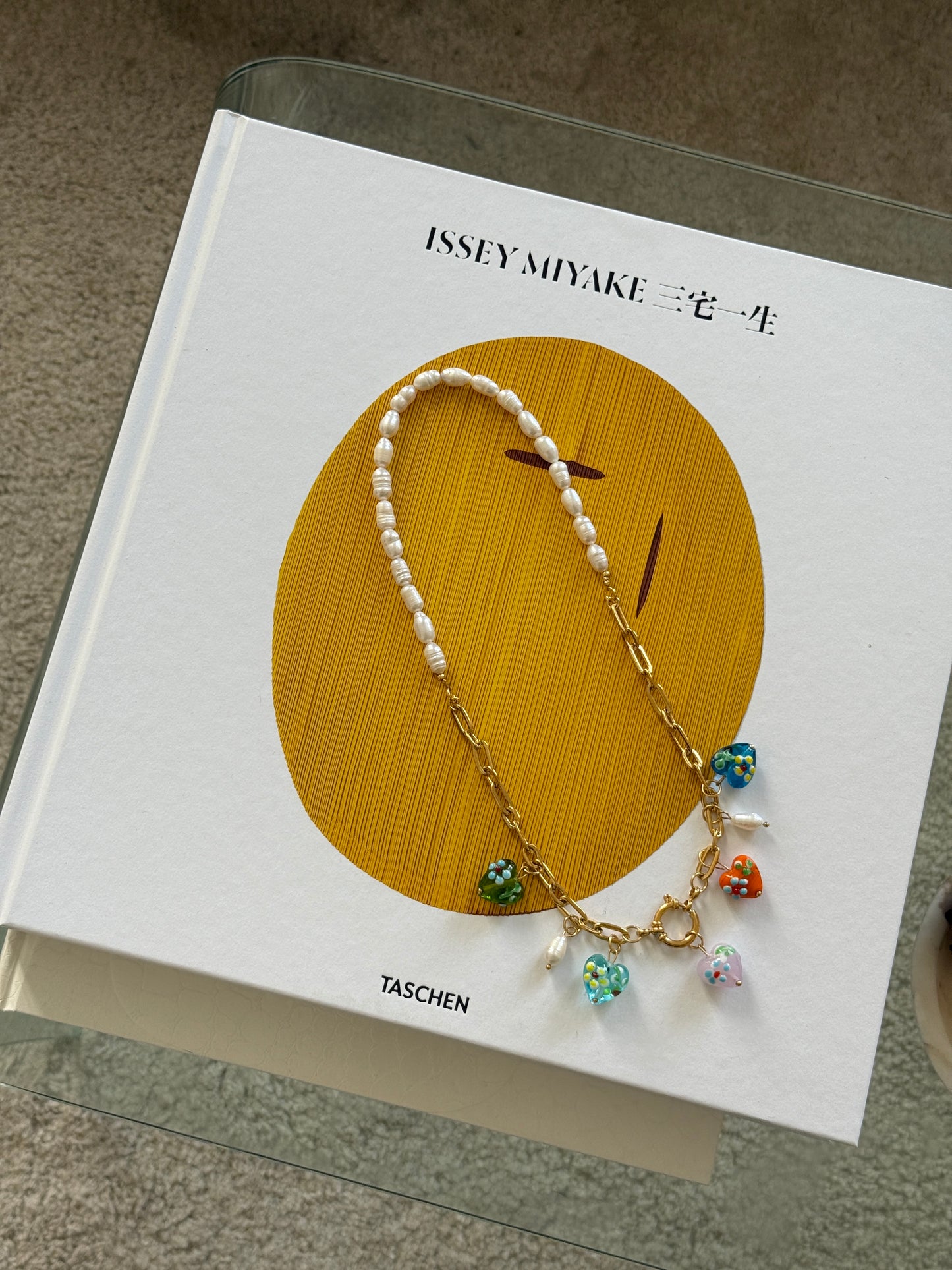 Piper Heart of Glass Necklace
