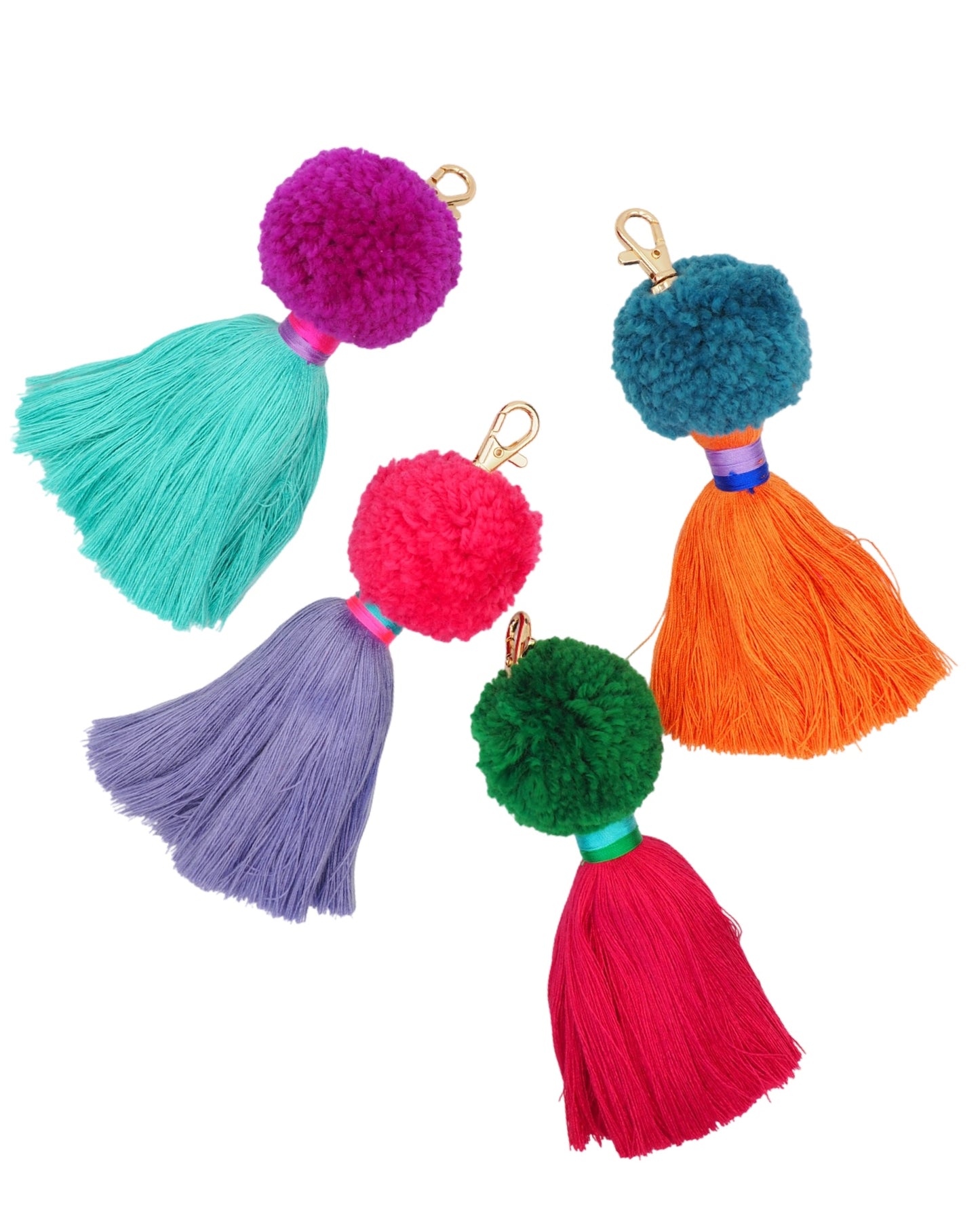 Pompom Bag Charm