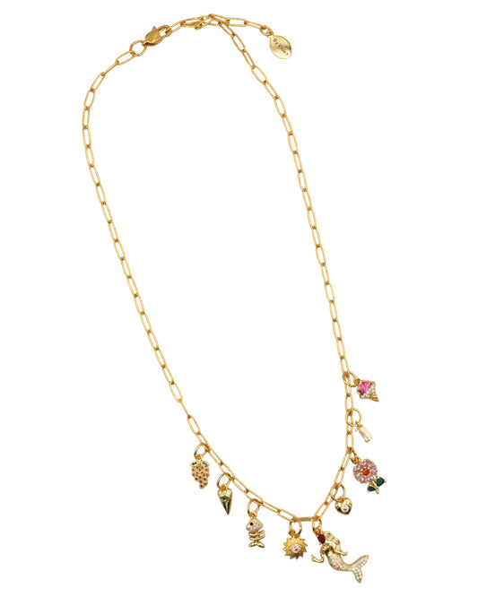 Meara Charm Necklace