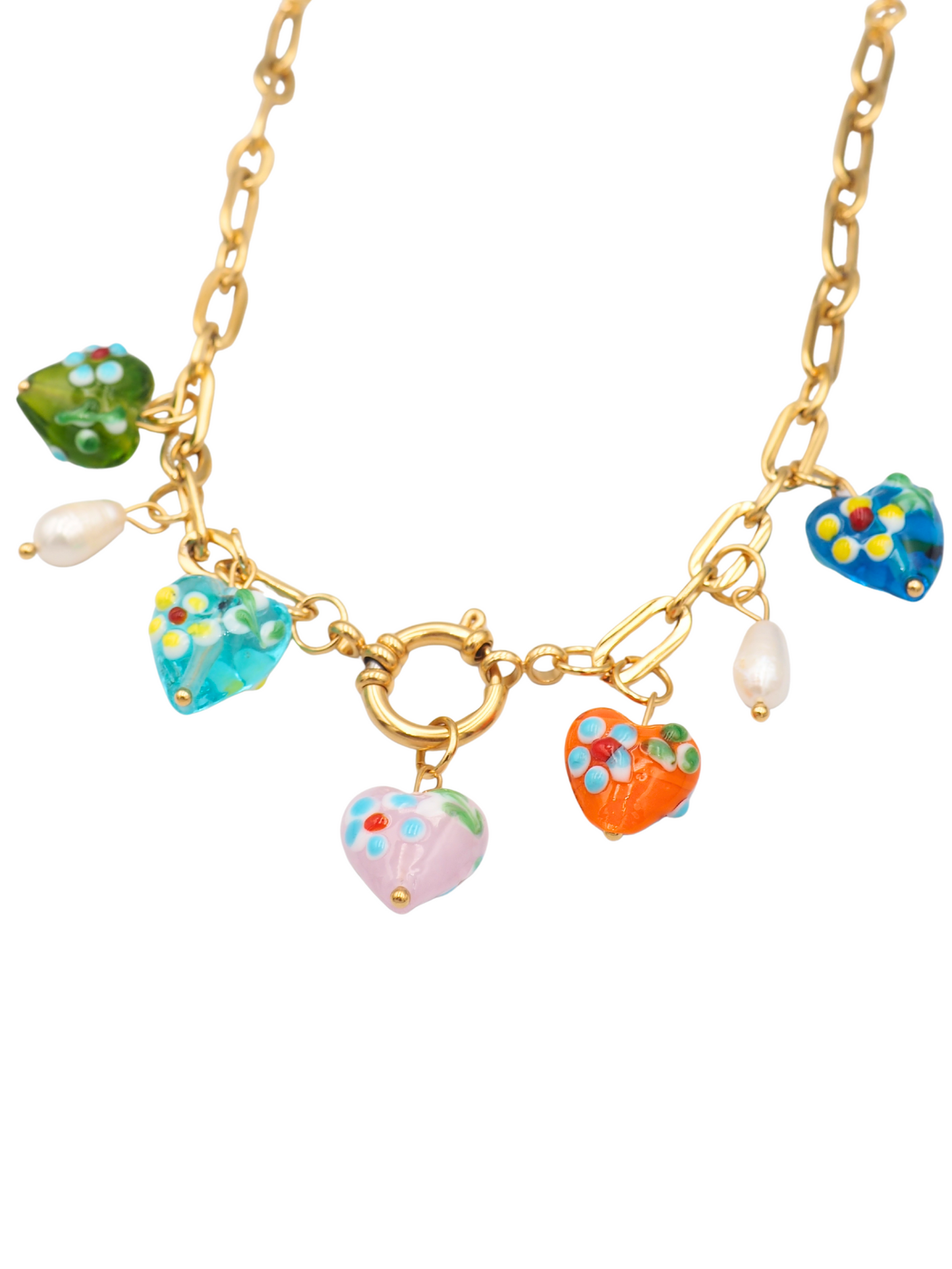 Piper Heart of Glass Necklace