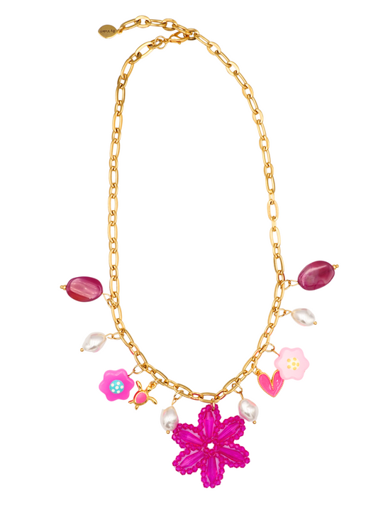Azalea Charm Necklace