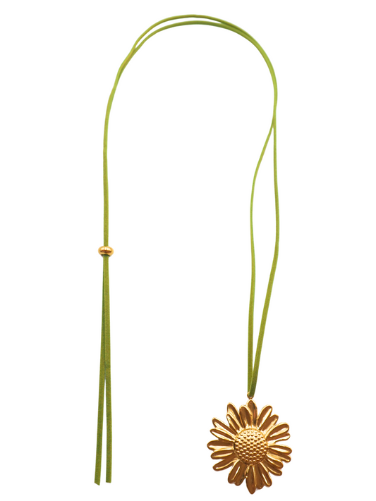 Ember Cord Necklace Green