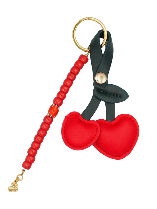 Cherry Keychain / Bag Charm