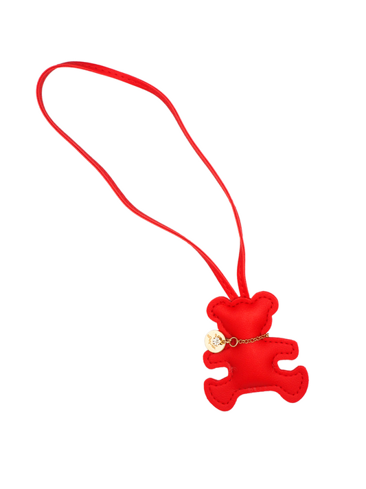 Puff Red Teddy Bag Charm